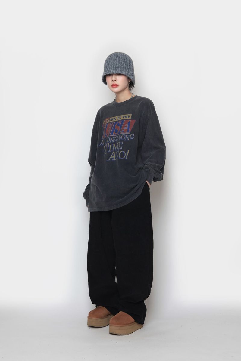 Shabet Corduroy String Pants