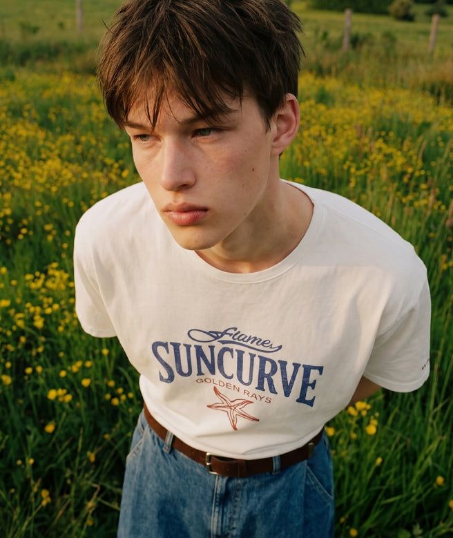 26SS★ Sun Curve Short Sleeve T-shirts