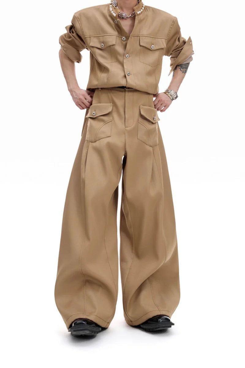 Argue Cultureの「Contrast Stitch Cargo Jeans(Pants)」