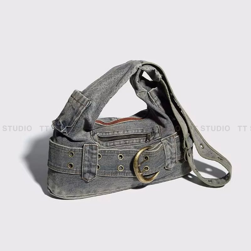 Vintage denim bag