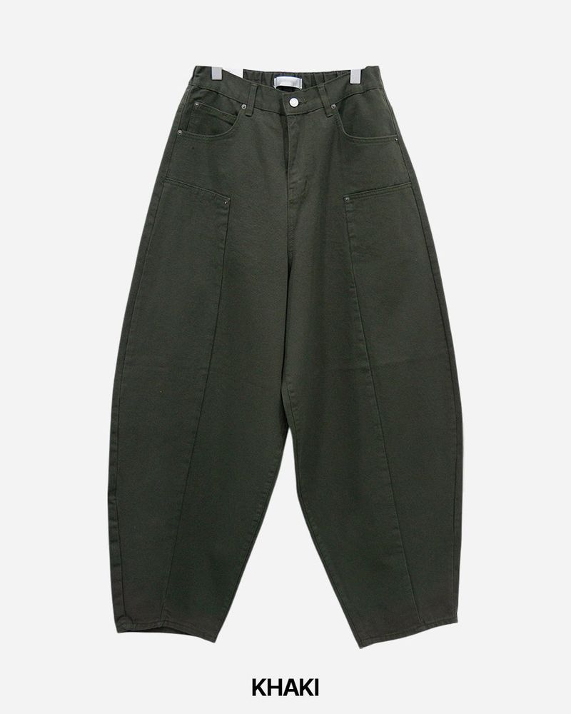 Gent Double Knee Curved Pants