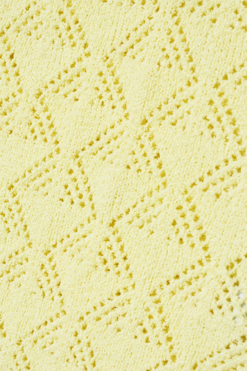 knit top (yellow)