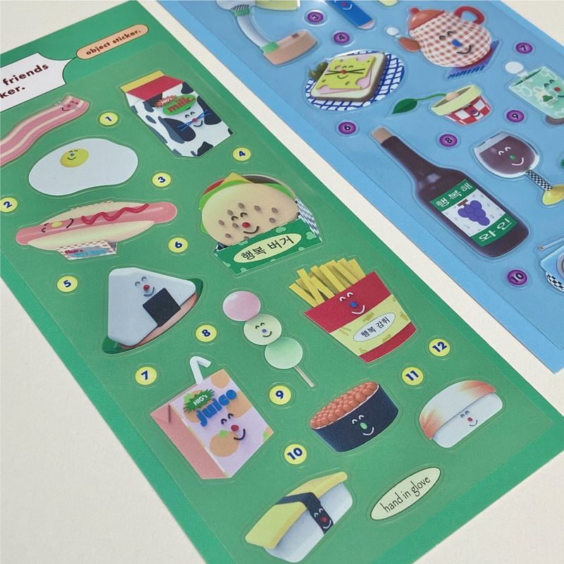 yum yum friends sticker