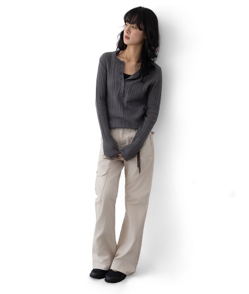 (Unisex) Onne Cargo Flare Work Pants