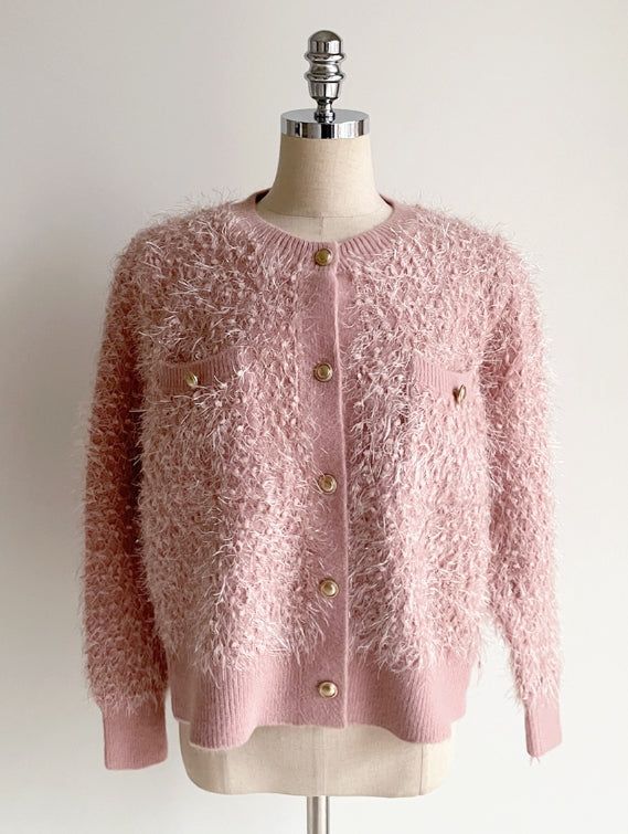 Peko Wings Pearl Knit Cardigan