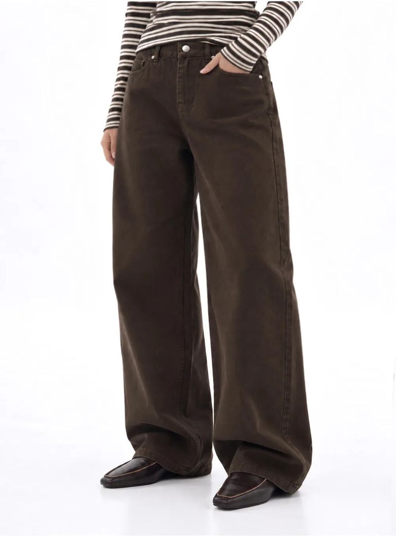 BTB : COMFY JEANS [BROWN]