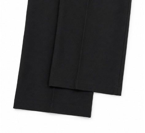 Melo Belted Two-Tuck Wide Slacks