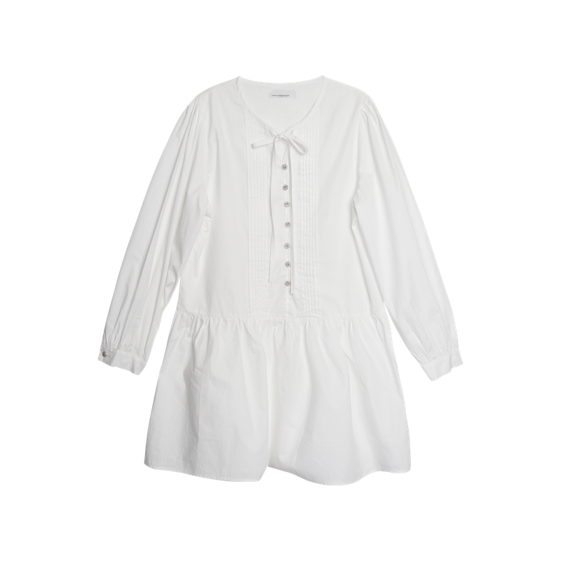 MEADOW PINTUCK RIBBON DRESS