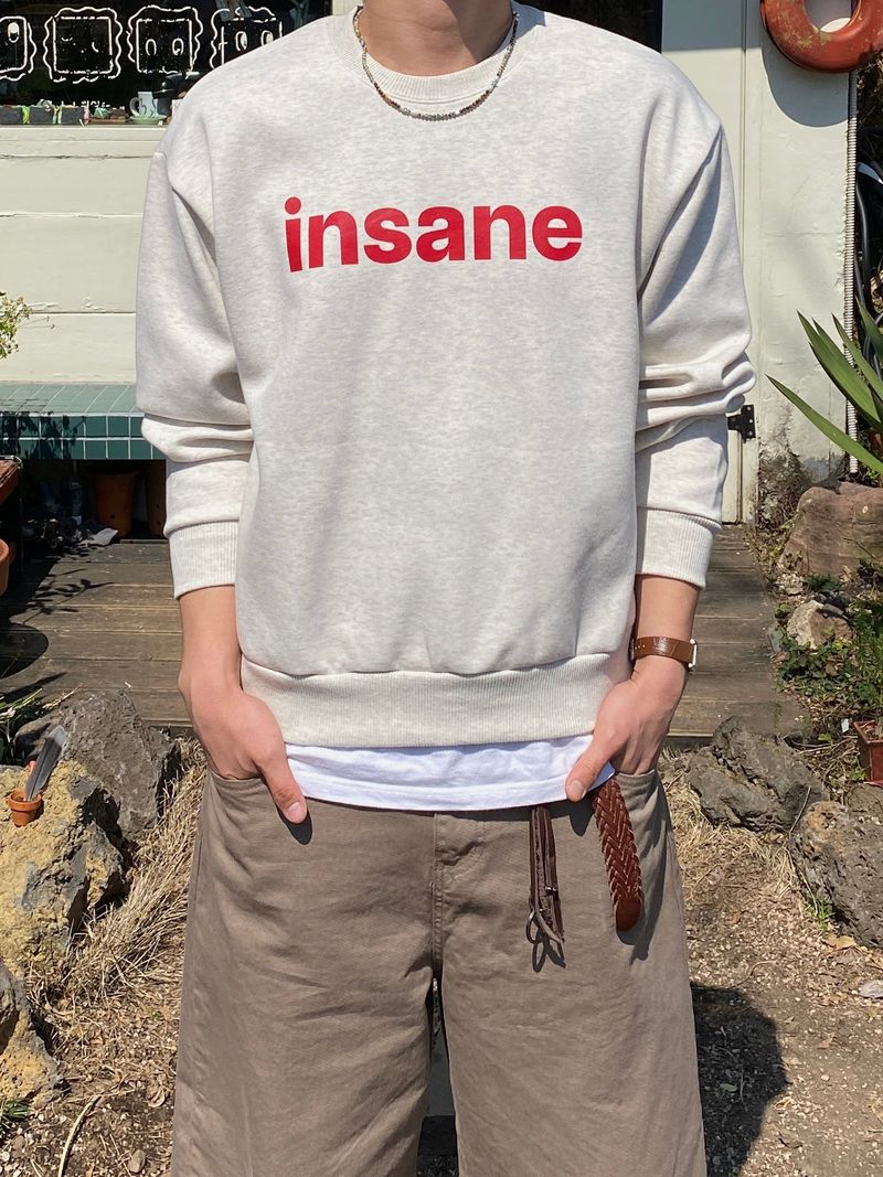 SSROOM（エスエスルーム）の「Insane Cropped Sweatshirt 3C（Tops）」