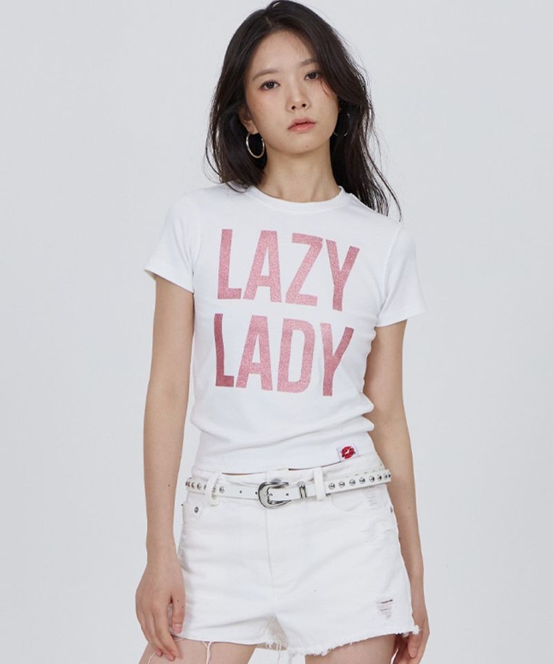 calloutnewyear(cony)(コールアウトニューイヤー(コニー))の「CONY LAZY LADY TEE / WHITE(Tops)」