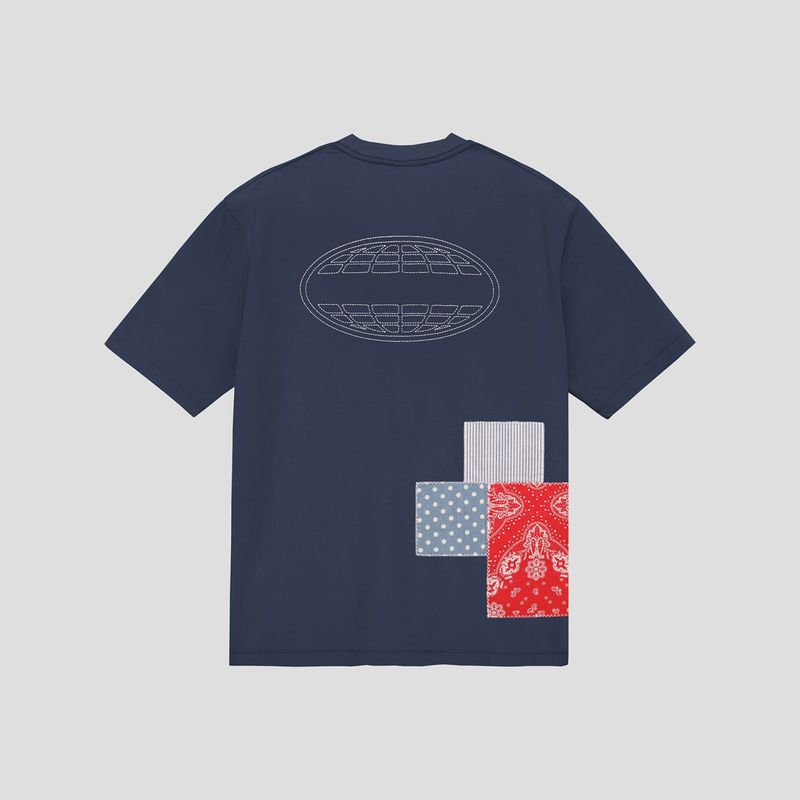 PARAGRAPH PATCH WORK T SHIRT