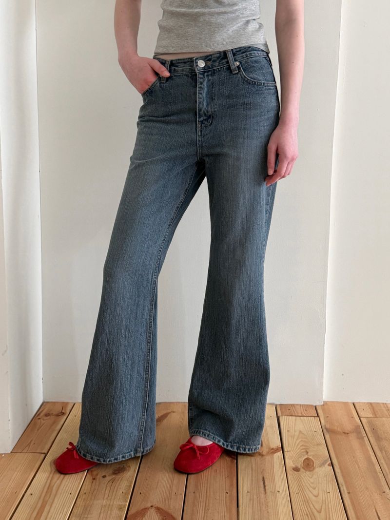 [ORIGINAL] Marine Bootcut Denim Pants