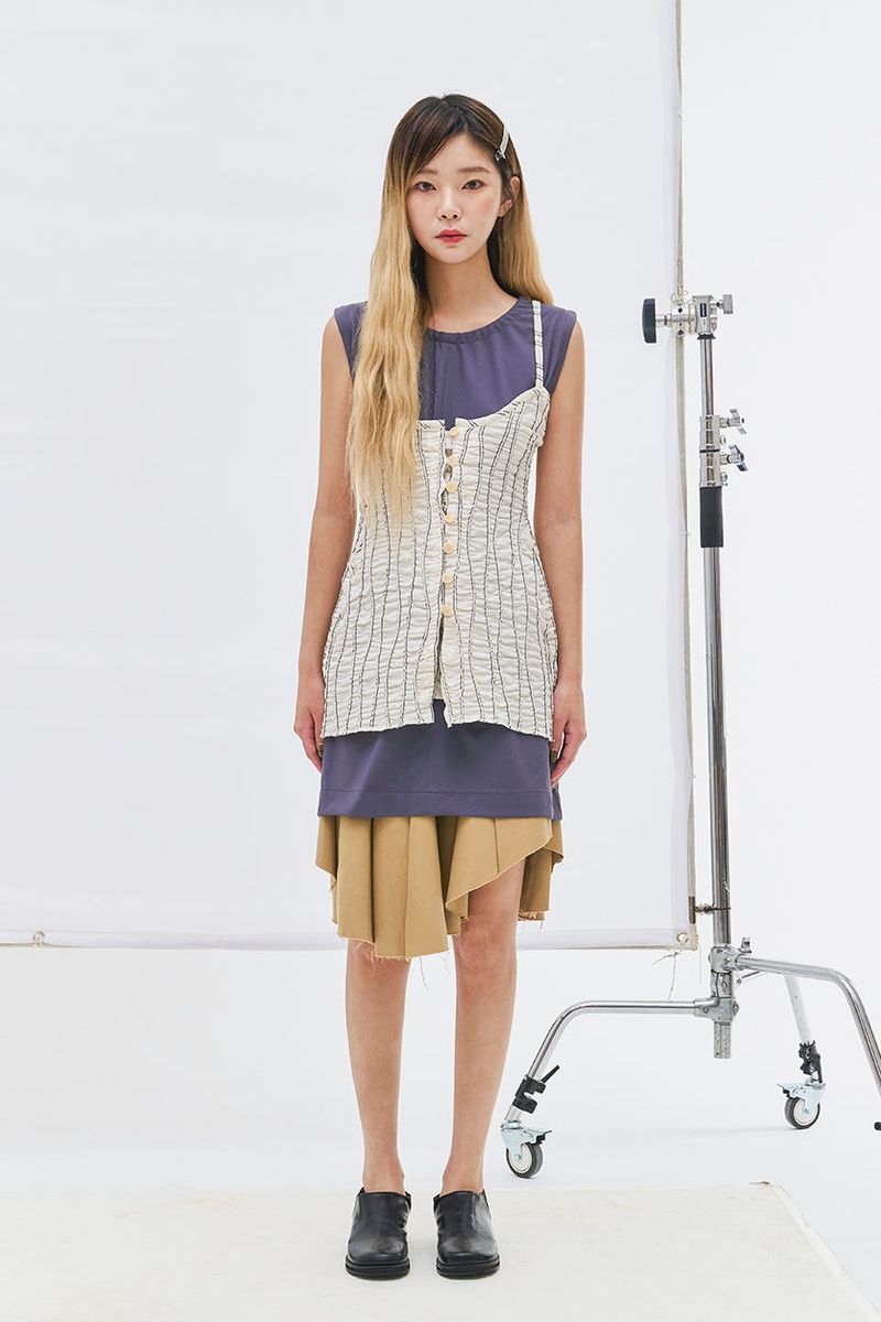 Pole String Sleeveless Ops (2 colors)