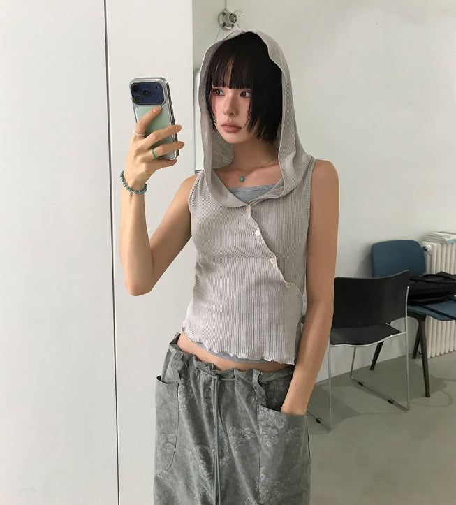 RIPSTOP FLOWER WIDE PANTS