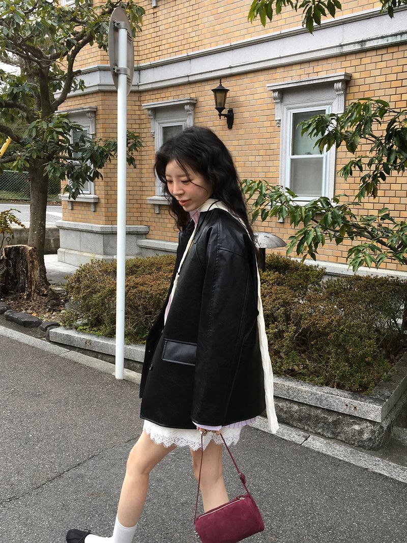 [MADE] ENTRY LEATHER JACKET