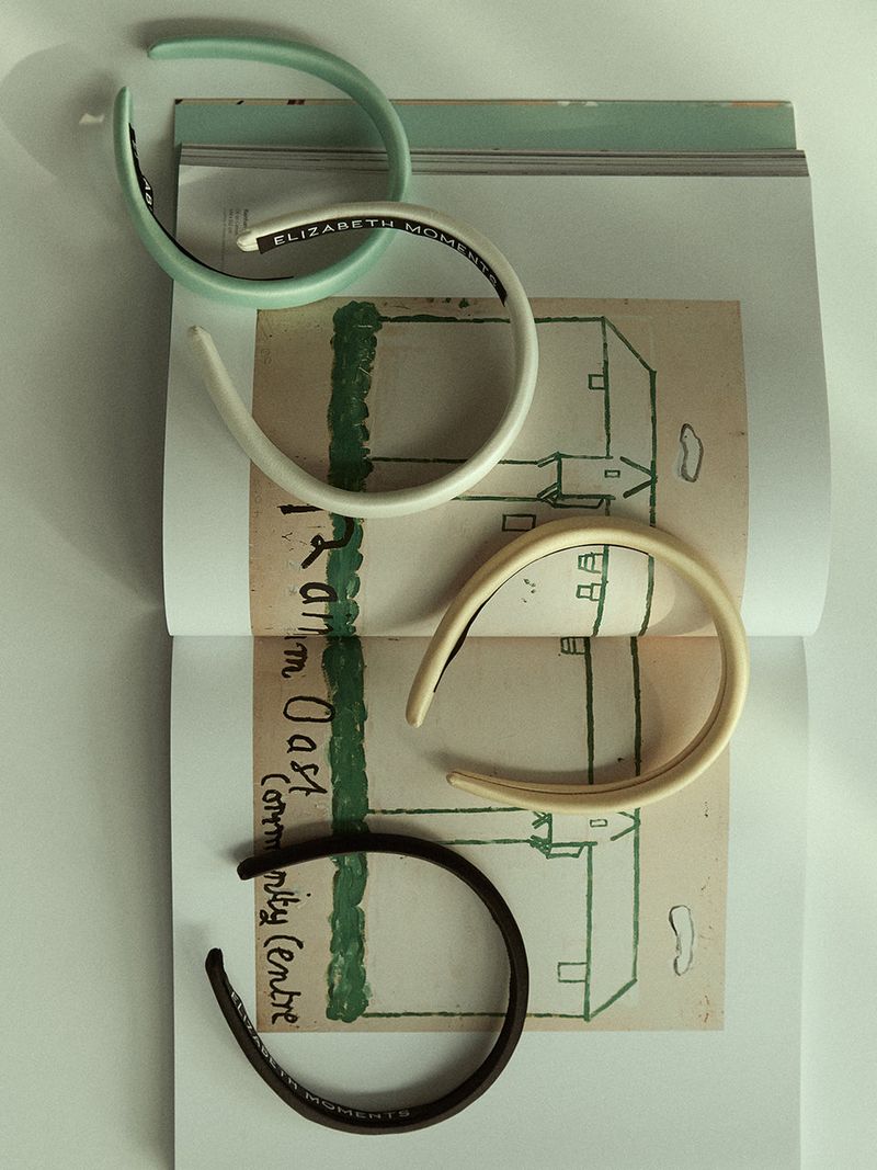 Light Pink Satin Headband