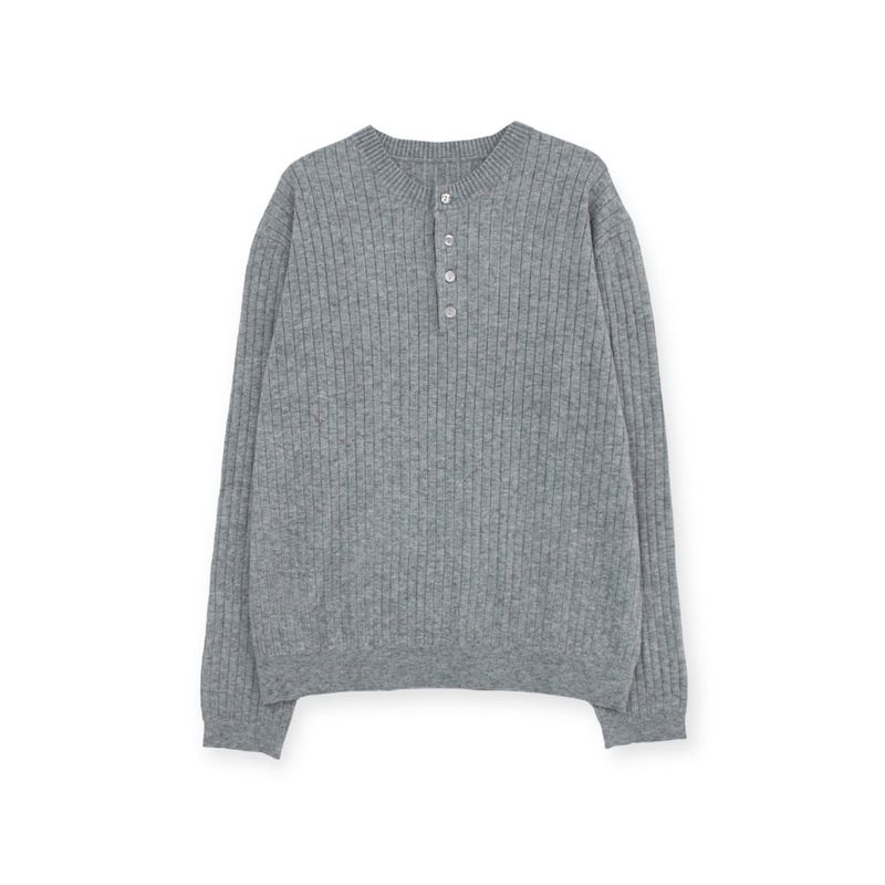 LMN Verbony 4 Button Long Sleeve Knitwear (5 colors)