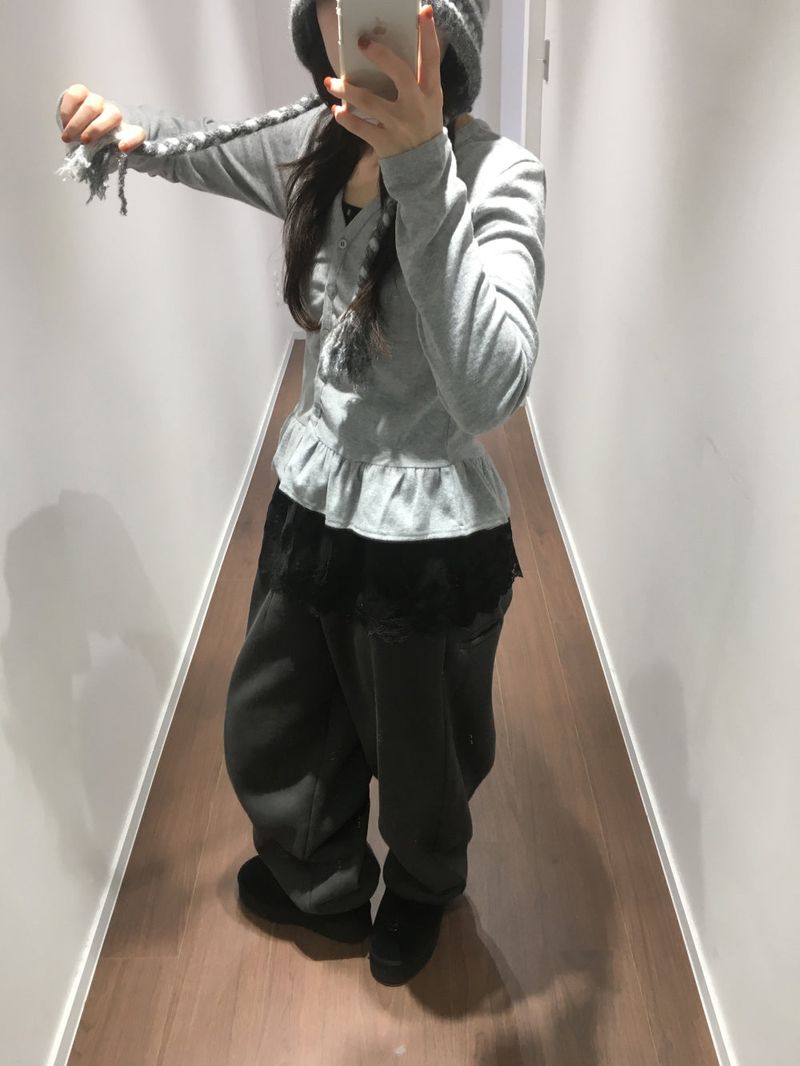 Peach Pintuck Jogger Pants (7color)