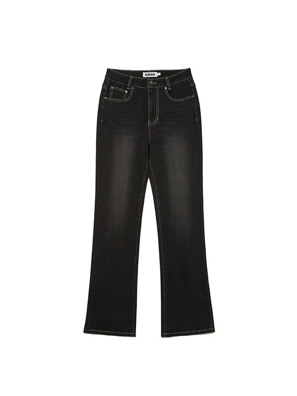 KIRSH（キルシー）の「CHERRY SPAN SLIM-FIT DENIM PANTS [BLACK]（Pants）」