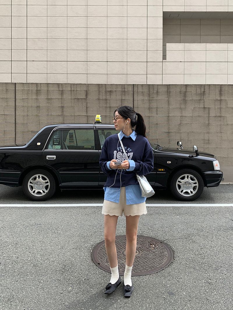 [MADE] Tiber Knit Banded Short Pants