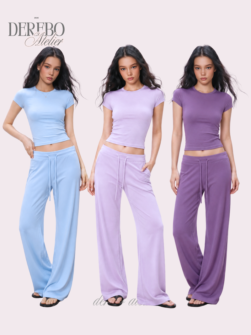 Sunday round training set (TOP+PANTS SET)