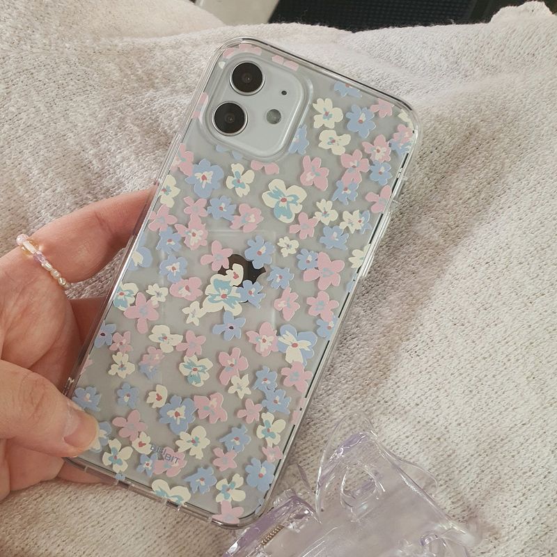 Flower Splash Jelly Hard phone case