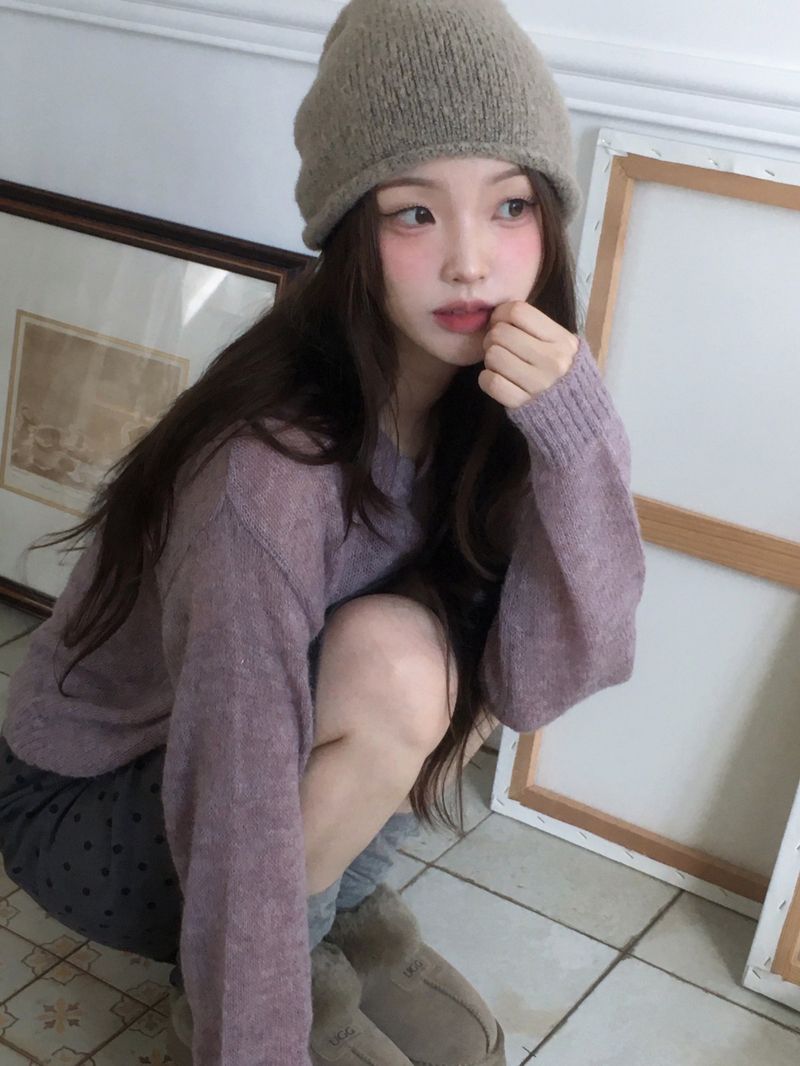 unbutty（アンバティ）の「テイイ ウール ニット カーディガン（トップス）」