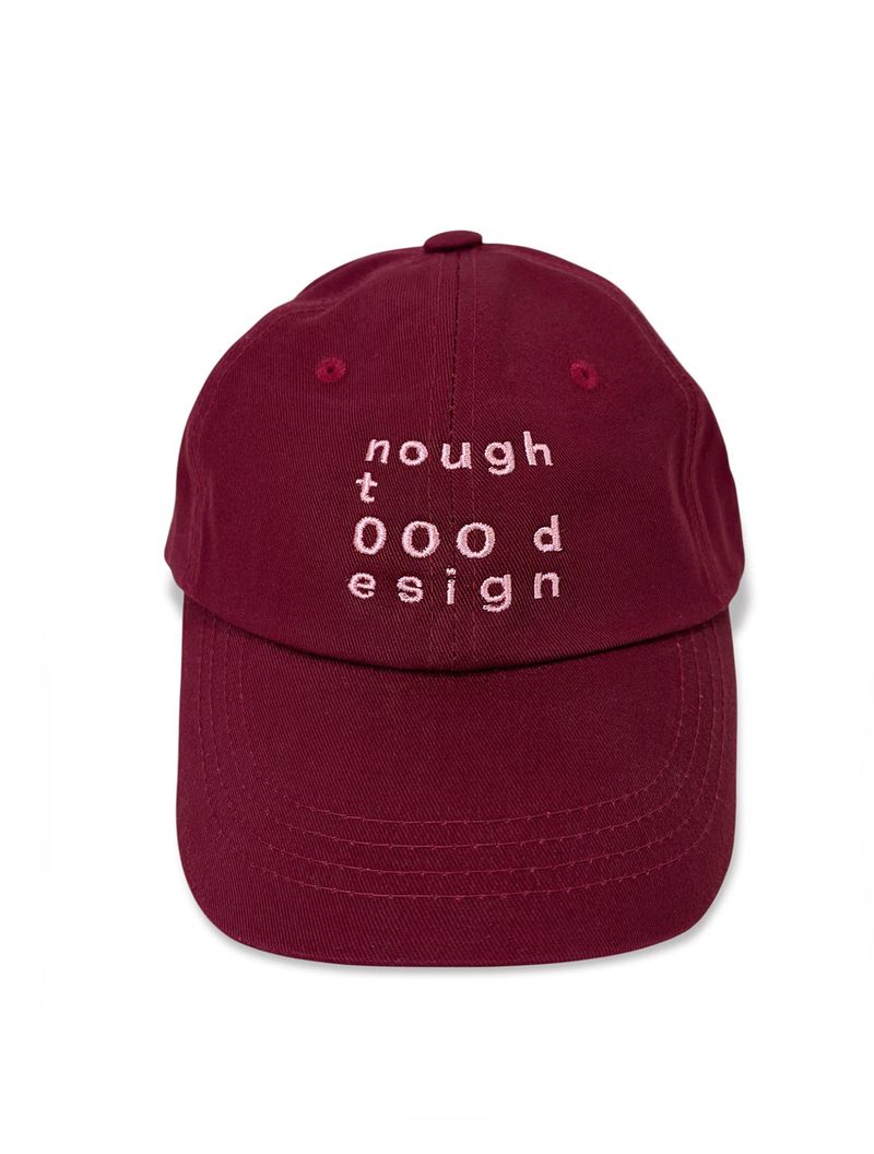 nought（ノウト）の「000Design Logo Ball Cap / Burgundy（Hats）」