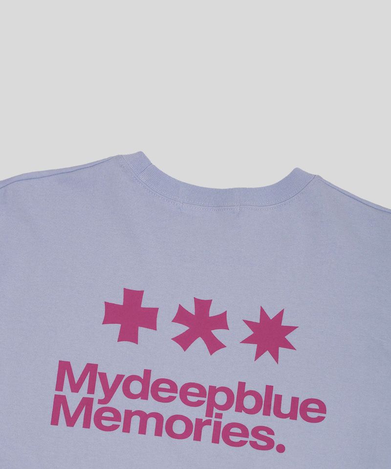 MM SYMBOL LOGO LONG SLEEVE T(SKY)
