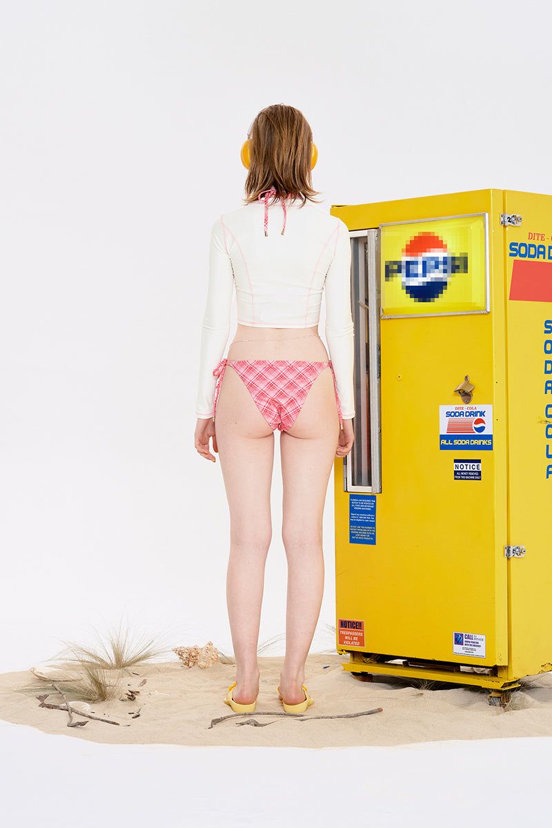 BIG CHERRY CROP RASHGUARD [IVORY]