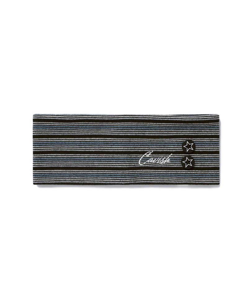 MULTI STRIPED BUTTON HAIR BAND GREY(CV2GFFAB70A)