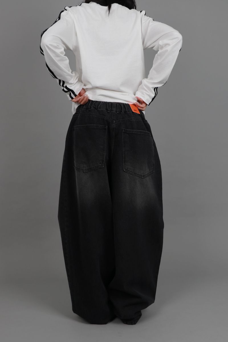 SIMON BALLOON DENIM PANTS