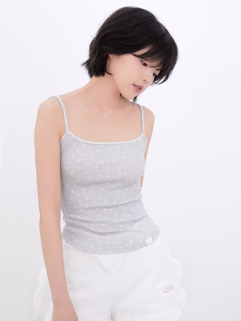 Star Frill Sleeveless(GREY)