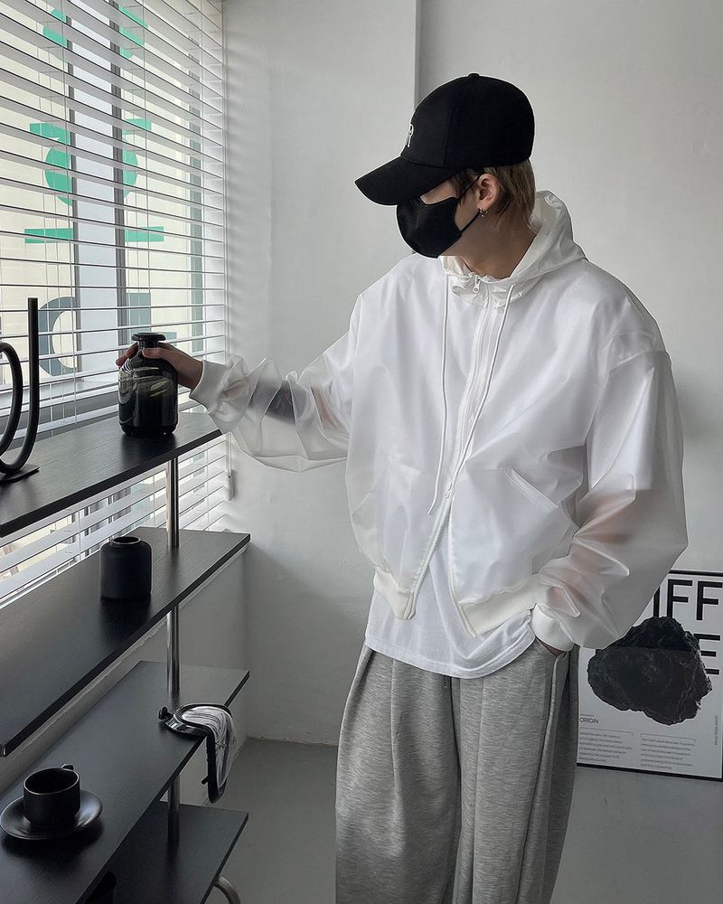 OWN Plastic Mix Zip-Up (2 colors)