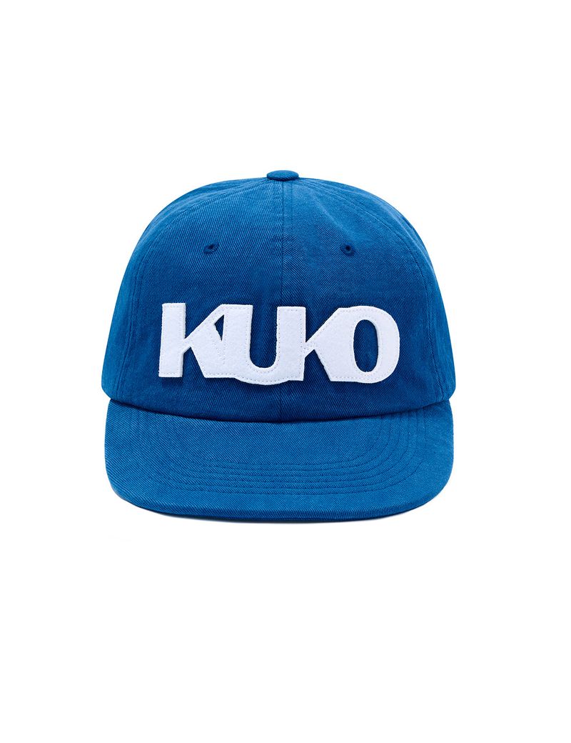 KUKO（クコ）の「KUKO シンボル6パネルキャップ_ブルー（帽子）」