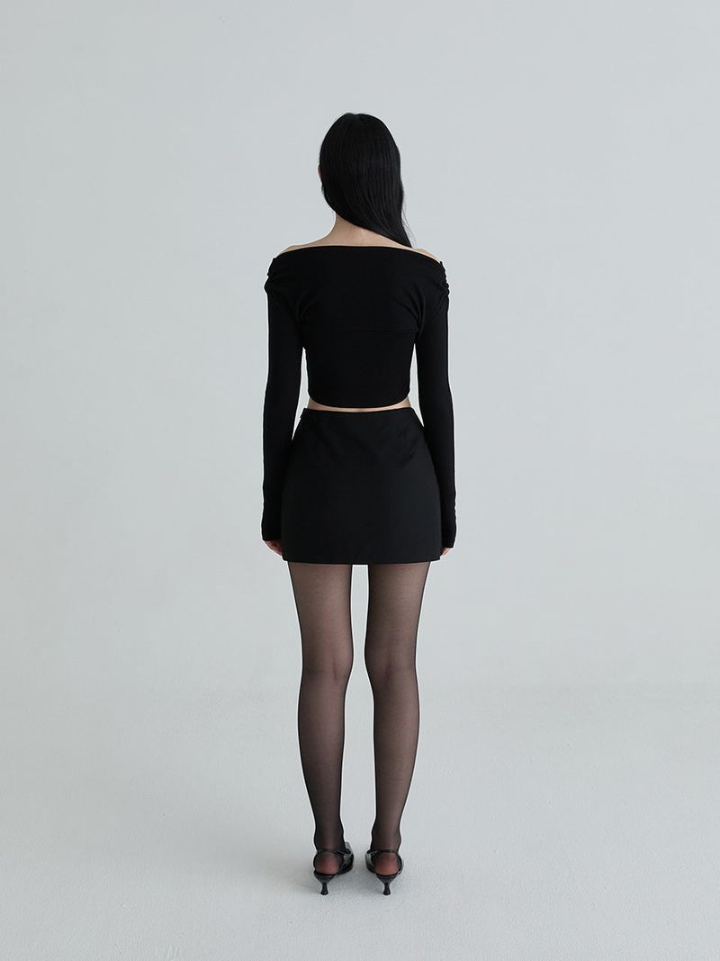 Rhea cardigan (Black)