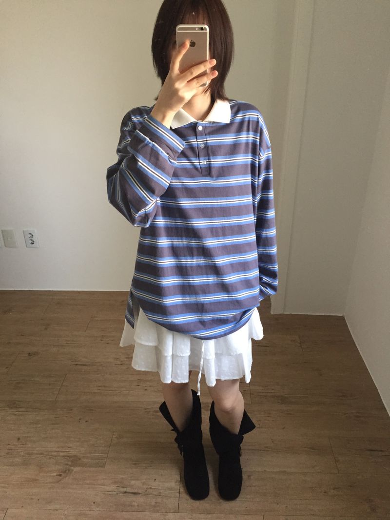 Floral Mini Ruffle Skirt (3color)