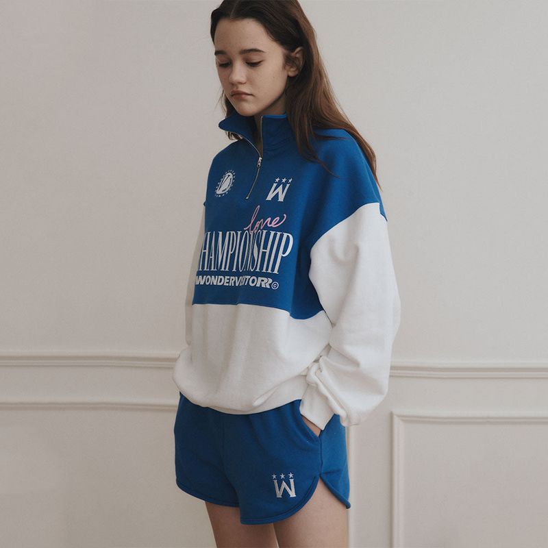 wonder visitor（ワンダービジター）の「Logo Dolphin shorts [3 Color]（Pants）」
