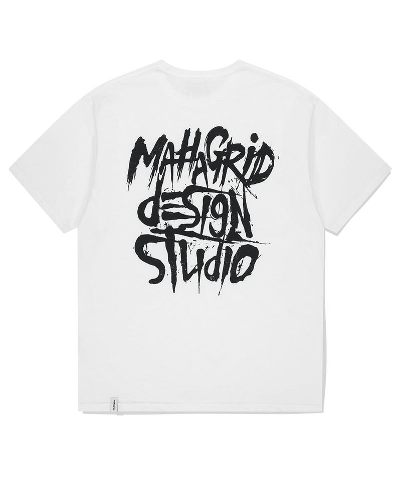 mahagrid(マハグリッド)の「SLASH LOGO TEE(Tops)」