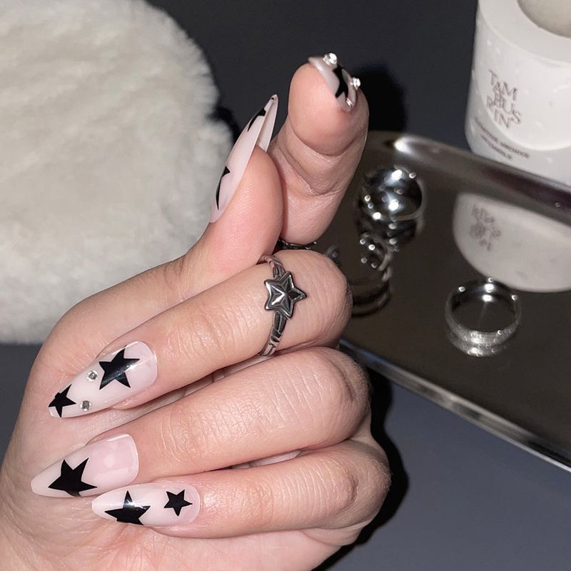 Vintage Star Twist Open Ring