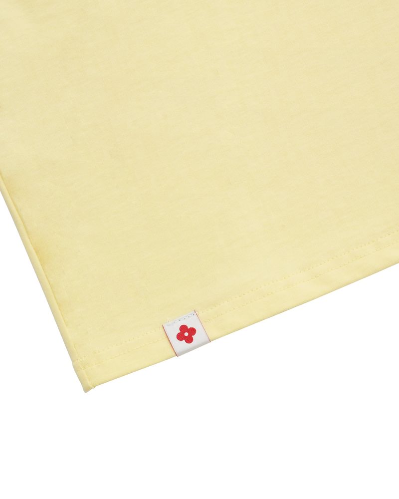 printing logo basic top / lemon