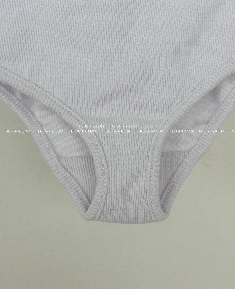 Patch High Waist Bra Top Underwear Set