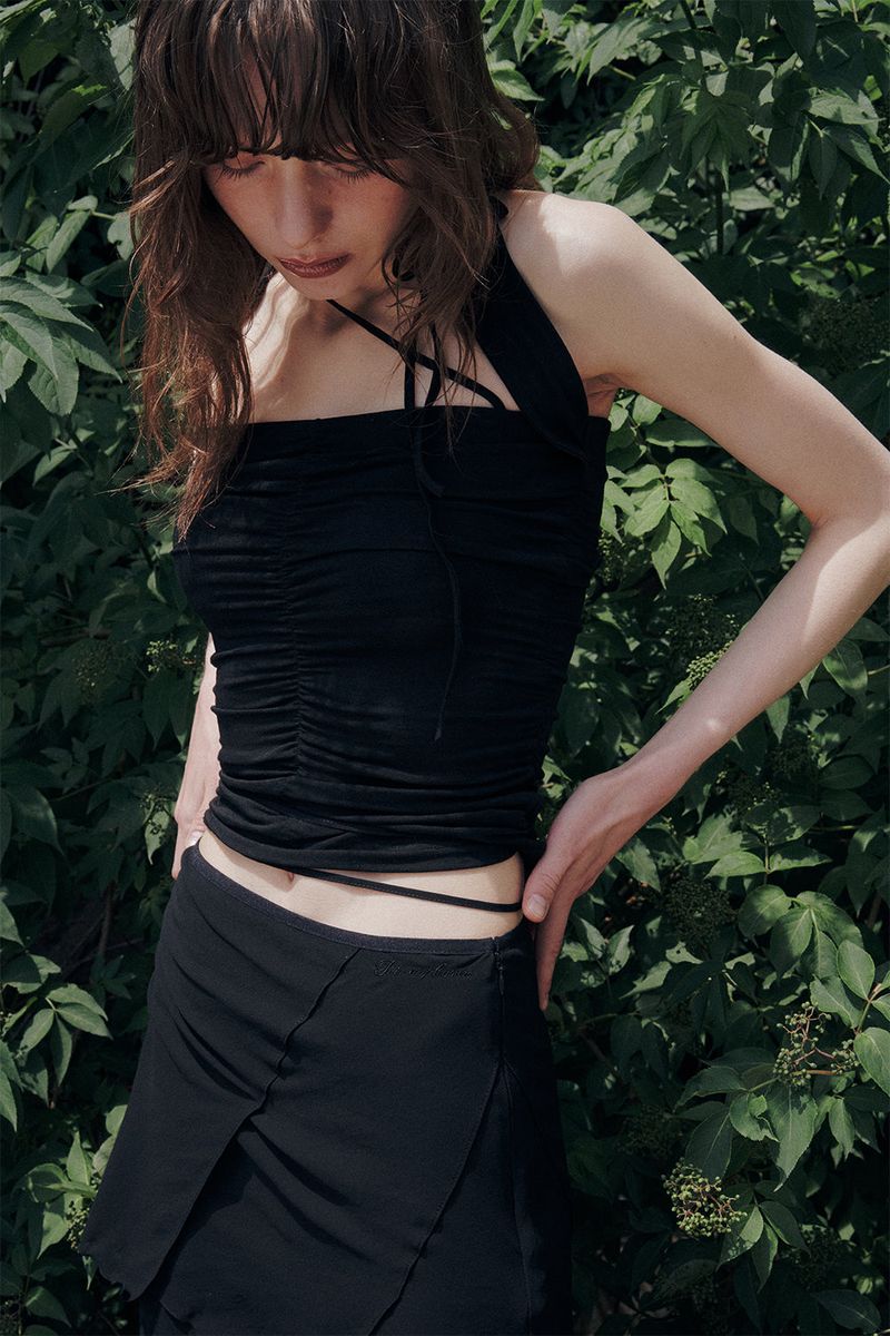 PAIN OR PLEASURE（ペインオアプレジャー）の「FAIRY HALTER TOP black（Tops）」