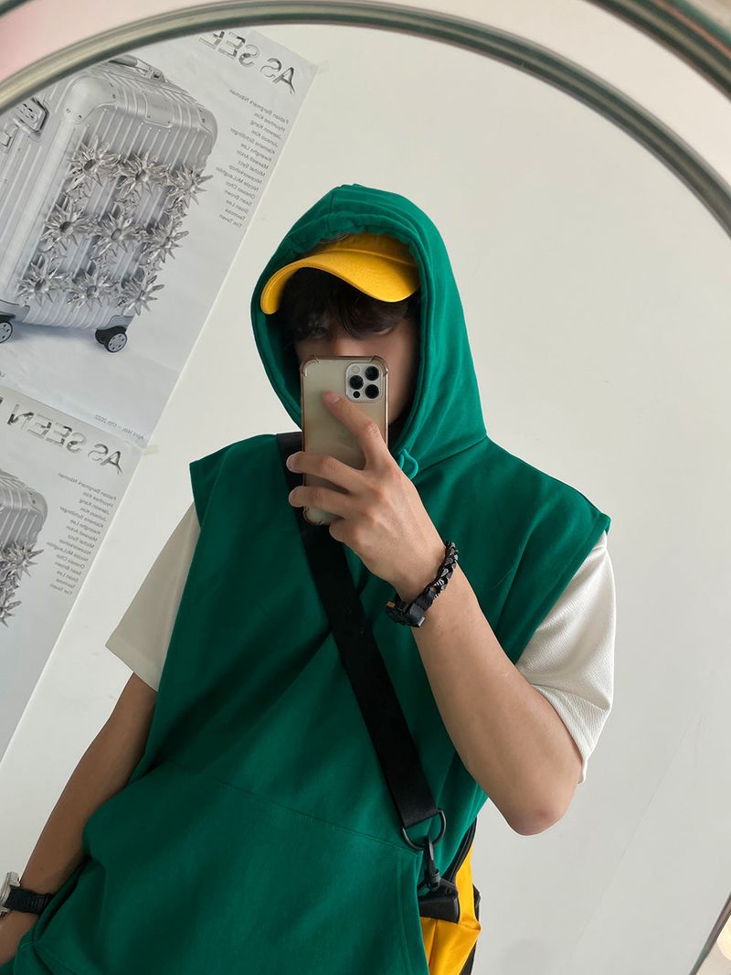 ASCLO Bless Hood Sleeveless (4color)