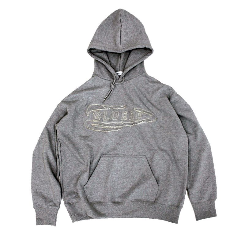 Blue sunflower(ブルーサンフラワー)の「Bluesf Cutting Patch Heavy Hoodie(Tops)」