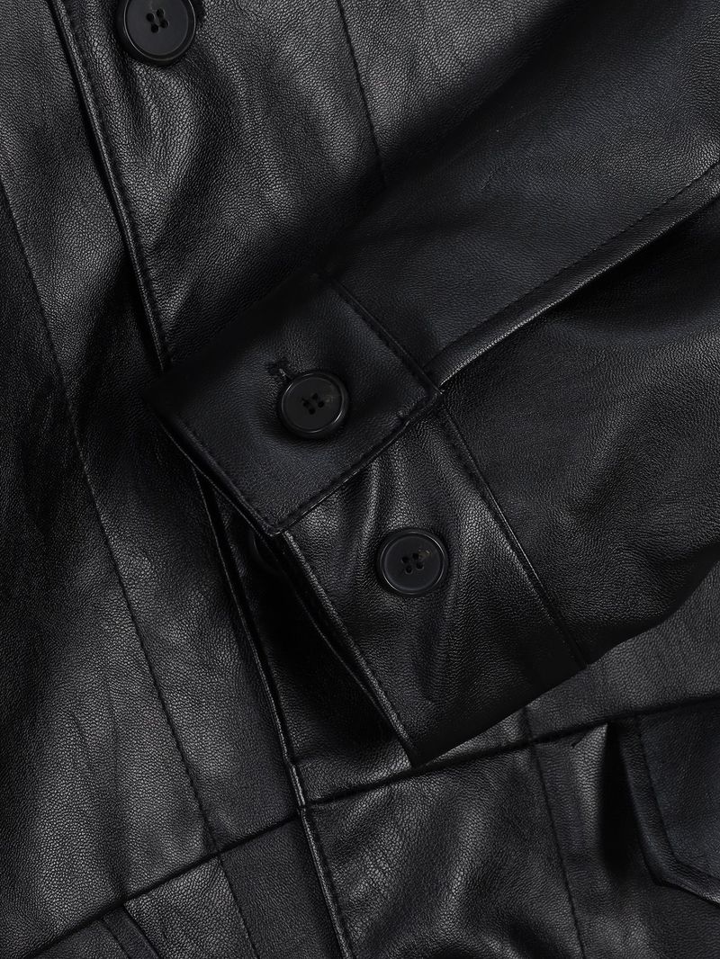 Web Leather Jacket