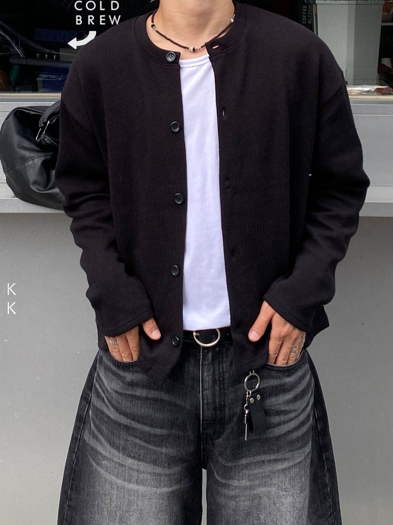 SSROOM(エスエスルーム)の「Daily nerd round cardigan 11C(Tops)」