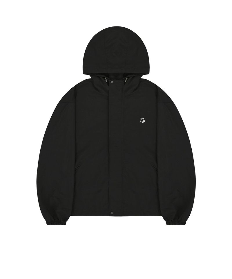 LOGO PLACKET WINDBREAKER JACKET