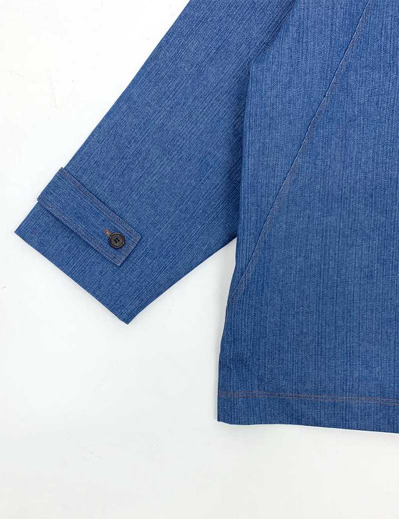 KOOKEESEE Slub Denim Jacket