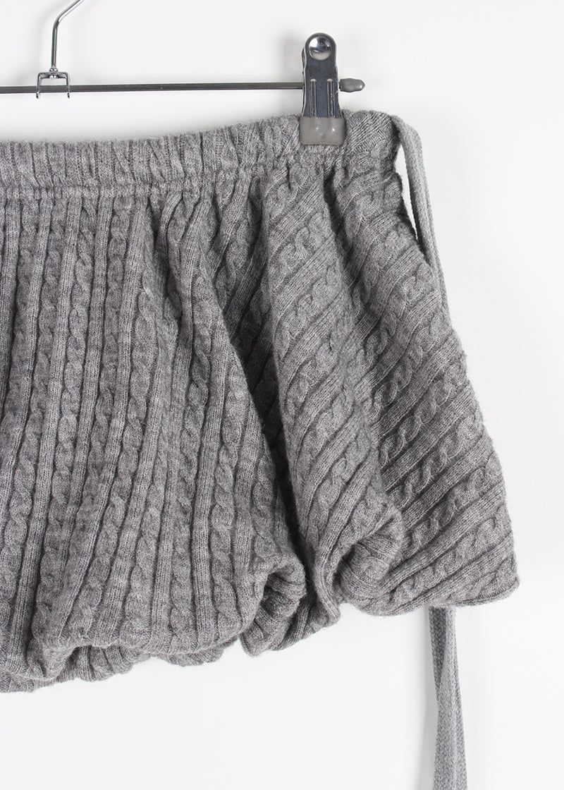 CABLE PUMPKIN SKIRT
